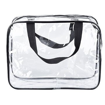 trousse de toilette 110g visible grande capacité étanche l'eau et poussière  poignée épaissie forte capacité charge Sac de Toilette